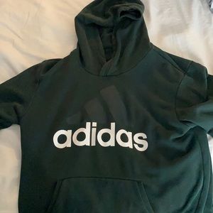 Green adidas sweater